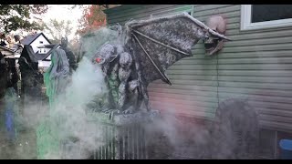 Animatronic Gargoyle Is The Ultimate Halloween Decoration