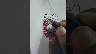 MINI Mandala|How to draw Mandala for beginners|#how#asmr#art#viral#shorts#short#reels#easy#trending