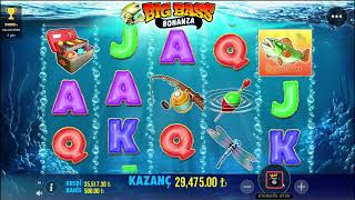 BİG BASS BONANZA 🧔🏽 450 TL DEN BONUS AÇTI MERDİVEN TAKTİĞİ