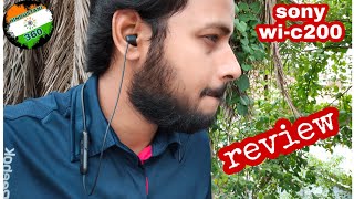 ( hindi )sony WI-c200 detailed review.... should we buy or not?