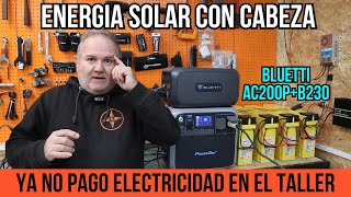 4 MESES YA SIN PAGAR ELECTRICIDAD EN EL TALLER / SUPLEMENTO BLUETTI B230