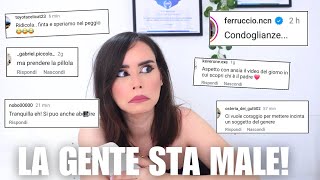 RISPONDO AI COMMENTI DEGLI HATERS SULLA GRAVIDANZA *agghiaccianti!!*