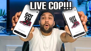 LIVE COP!!! AIR JORDAN 1 PATENT BREDS!!  LET'S GET SOME W'S!!