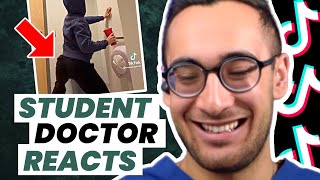 Student Doctor Reacts to HILARIOUS Healthcare TikToks