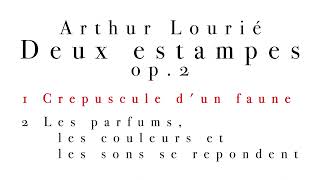 Arthur Lourié Deux estampes op.2