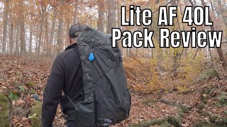 Lite AF 40L pack with full suspension Review