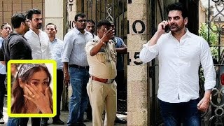 Arbaaz khan came at first to see Malaika father at the building Malika Arora Dad Anil arora suicide