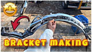 How to make 70 Bracket | Honda CD 70 bracket bnany ka asan takeeka