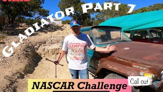 Gladiator Repairs and a Special NASCAR Pit Challenge Calling Out Pole Barn Garage