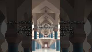 The Holy Quran English translation. Al-Anfal - Verse 2 #quran #recitation #reels #viral #trending