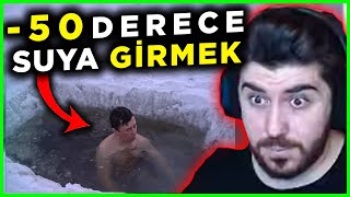 BLoodRappeR -50 DERECEDE SUYA GİREN ADAMI İZLİYOR! (Şok Oluyor)