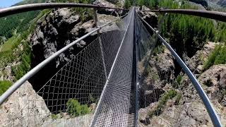 Switzerland- Zermatt- Furi Suspension Bridge Trail