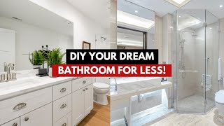 Ultimate Guide to a Bathroom Makeover for Less Than £500!