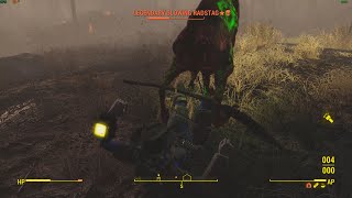 When hunting Radstags goes wrong in Fallout 4