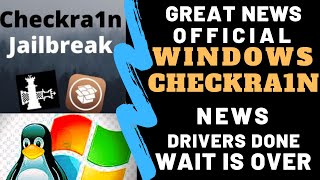 CHECKRA1N WINDOWS Jailbreak iOS 13 NEWS: Drivers Done| CHECKRA1N On Windows Soon (iOS13.3 jailbreak)