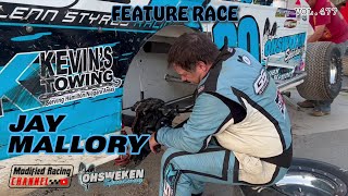 ROC Sportsman feature race at Ohsweken! Onboard with Jay Mallory #20 #GlennStyresRacing