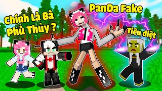 REDHOOD 24 GIỜ PHÁT HIỆN BÍ MẬT CHỊ PANDA GIẢ MẠO TRONG MINECRAFT*MỀU BỊ PHÙ THỦY ÁC ĐỘC ĐIỀU KHIỂN