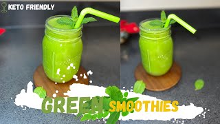 AVOCADO🥑 + SPINACH + MINT SMOOTHIES | KETO FRIENDLY| WEIGHT LOSS SMOOTHIES #CUISINEDUMONDE #KETO