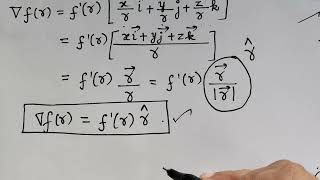 how to derive results in vector differentiation||lecture 13