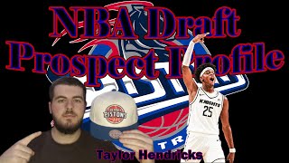 TAYLOR HENDRICKS SCOUTING REPORT: UTAH JAZZ #9 PICK!