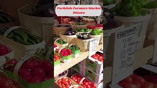 Parkdale Farmers Market in Ottawa #shorts #shortsfeed #shortsvideo #shortsyoutube #parkdale #ottawa