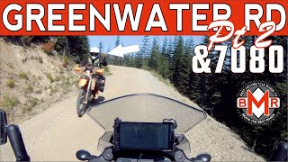 Kawasaki KLR 650 Dual Sport Ride Up Greenwater Road in WA on my KLR650 | PART 2