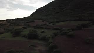 Grabando desde las faldas del cerro