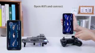 2.4G App Controlled RC Plane with HD Camera