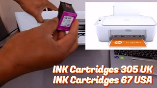 How To Install Ink Cartridges In HP Deskjet 2700e Series Printer