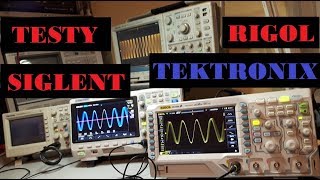 Wielki test oscyloskopów Rigol, Siglent i Tektronix!