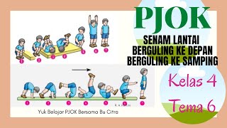 PEMBELAJARAN PJOK KELAS 4 Tema 6 Aktif Berolahraga Senam Lantai / Guling Depan dan Samping / Citra