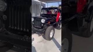 ウィリスジープjeep ビフォー＆アフター　レストア動画♪