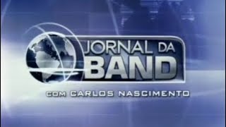 (MONTAGEM EM BOA QUALIDADE DE IMAGEM) Vinheta do "Jornal Da Band com Carlos Nascimento"[Dez.2005]