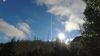 Sunny Sky Watch Timelapse December 5, 2021 with D j I Osmo Action