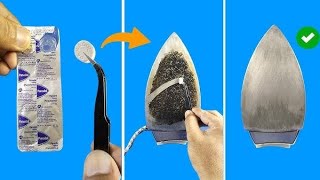 How to Clean Electric Iron In Just 2 Minutes, istri ko saf karne ka tarika