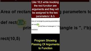 Passing arguments to a function in python | Learning Python #arguments #pythonfunctions  #python3