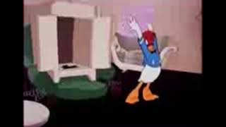 Donald Duck Destroys House But With Die In A Fire Song On