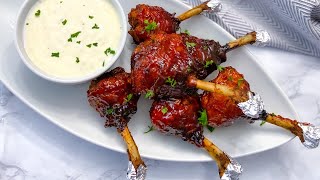 MAPLE GARLIC LOLLIPOP CHICKEN | LOLLIPOP CHICKEN || FRUGALLYT