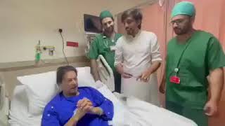 چیئرمین عمران خان کی اپنی جان پر کھیل کر وزیر آباد حملہ ناکام بنانے والے ہیرو ابتسام سے ملاقات۔