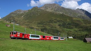 🇨🇭La ferrovia dell'Oberalppass, con divagazione sulla Schöllenenbahn e sulla Gotthardbahn.