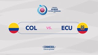 EN VIVO | COLOMBIA vs. ECUADOR | CONMEBOL SUB 20 FUTSAL FEMENINA