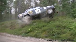 Midnattssolsrallyt 2017 Rullningar,avåk o kriser