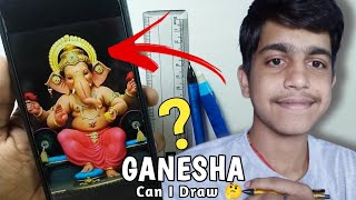 Drawing Ganesh ji | Outline Tutorial , Step-by-Step