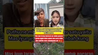 Mas iyun larang cewek pacaran saat live #masiyun #sobatngarit