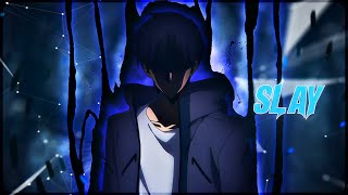 「SLAY 😈🖤」Solo Leveling「AMV/EDIT」4K (realy quick one)