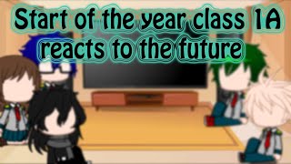 Start of the year class 1A reacts to the future