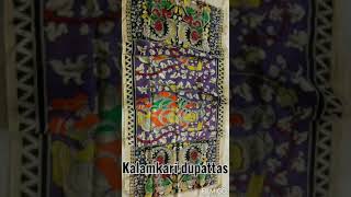 Kalamkari dupattas