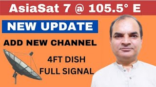 AsiaSat 105.5e New Channel Update|AsiaSat 105 New Channel List