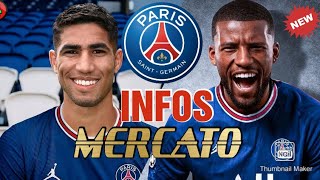 INFOS MERCATO : WIJNALDUM PREMIÈRE RECRUE PARISIENNE ?! HAKIMI D'ACCORD AVEC PARIS, L'INTER BLOQUE !