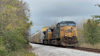 CSX AC44CW 246 Leads Automotive M281-07 on 11/7/24